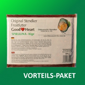 10x GoodHeart Spirulina 500g Tafel  114,99 &euro;